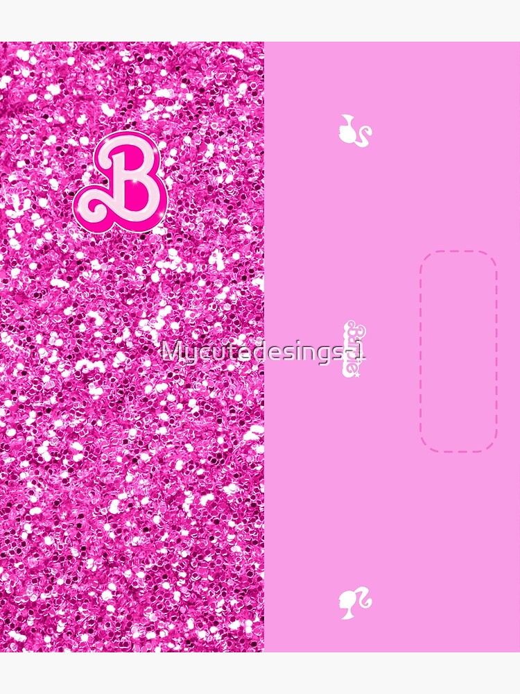 Discover Barbie Logo, Letter Pink, Movie Barbie 2023 Backpack