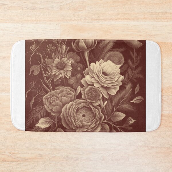 Item preview, Matte-Tone Gothic Deviant Floral Pattern By Brandon Cable  designed and sold by BrandonArtWorld.