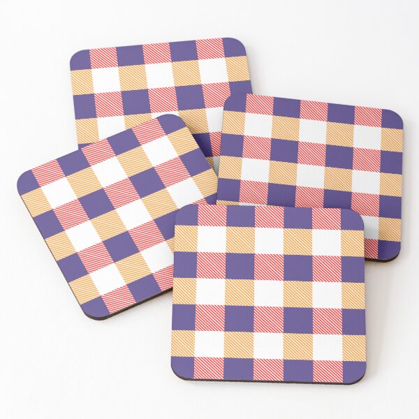 Item preview, Colorful plaid pattern designed and sold by Pattrenonly.