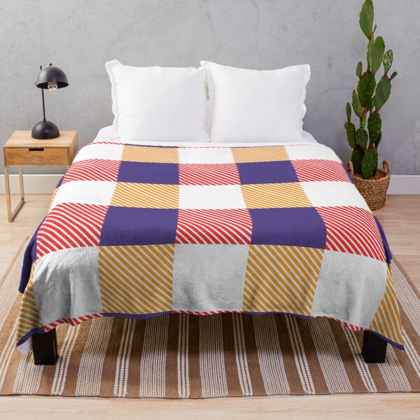 Item preview, Colorful plaid pattern designed and sold by Pattrenonly.