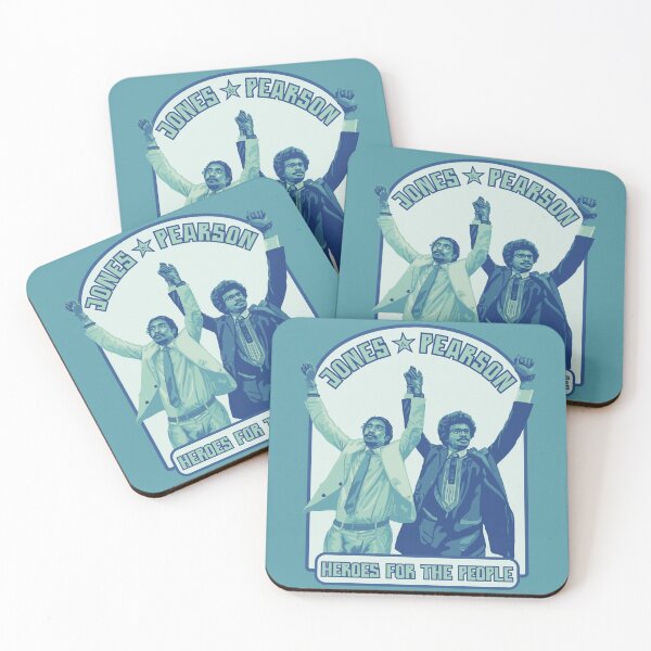 Item preview, Jones & Pearson - Heroes For The People designed and sold by Unhinged Heather.