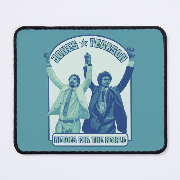 Item preview, Jones & Pearson - Heroes For The People designed and sold by Unhinged Heather.