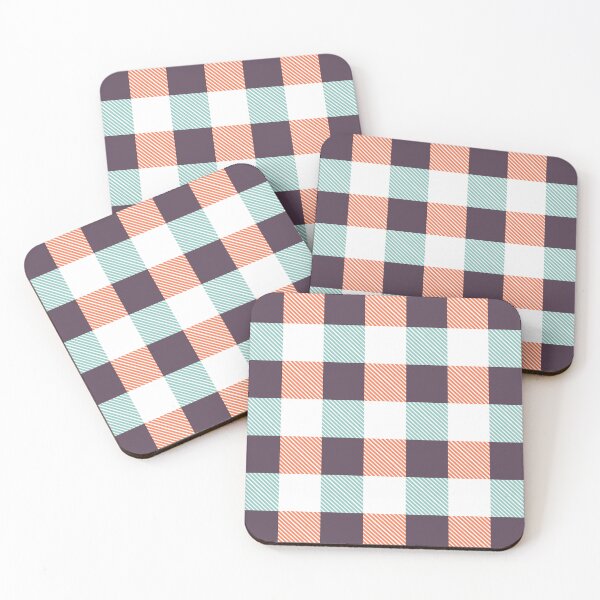 Item preview, Colorful plaid pattern designed and sold by Pattrenonly.