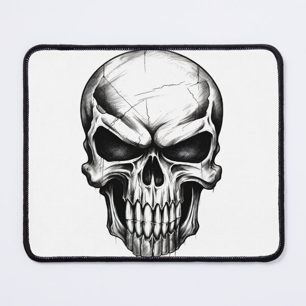Item preview, Hand Drawn Skull designed and sold by cy312.