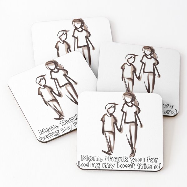 Item preview, Mom, thank you for being my best friend designed and sold by Merelita.