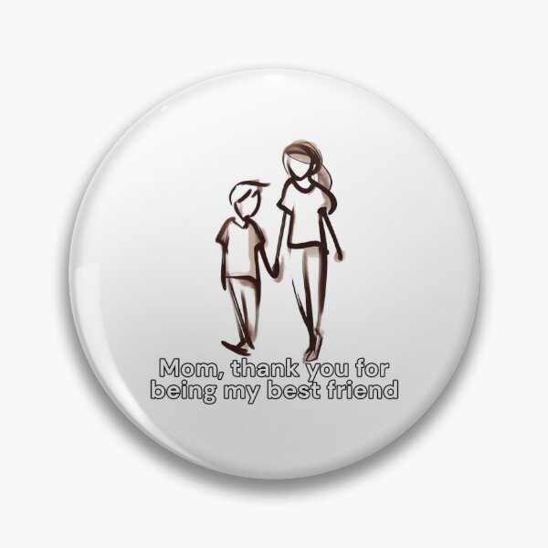 Item preview, Mom, thank you for being my best friend designed and sold by Merelita.