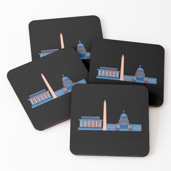 Item preview, DC Skyline Sticker designed and sold by DrTorranceKlein.