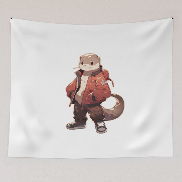 Item preview, Red Hypebeast Otter designed and sold by ToastyShopCo.