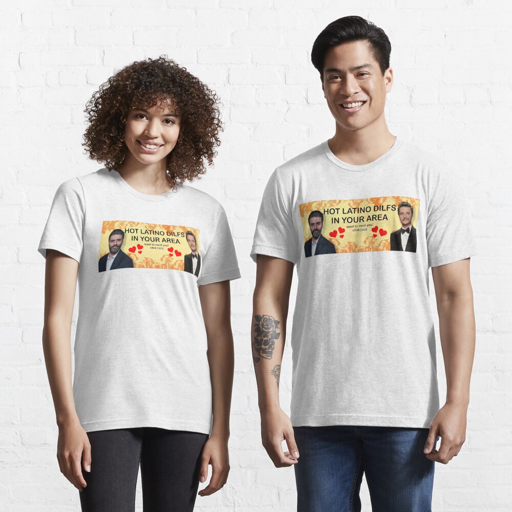 Hot Latino dilfs Essential T-Shirt for Sale by AustenLoftus | Redbubble