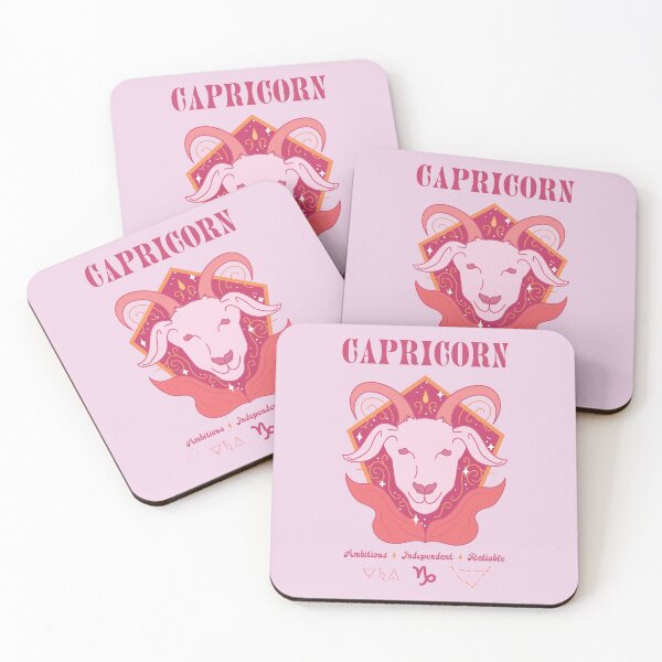 Item preview, Capricorn Sea Goat - Pink designed and sold by VenusandMoon.