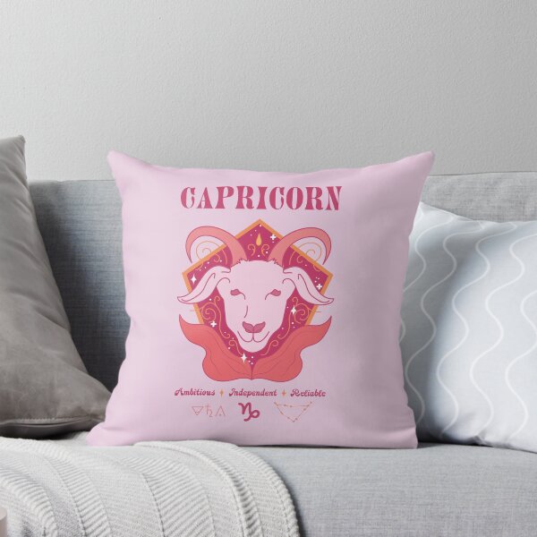 Item preview, Capricorn Sea Goat - Pink designed and sold by VenusandMoon.