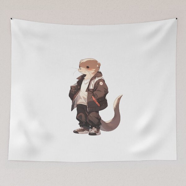 Item preview, Black Hypebeast Otter designed and sold by ToastyShopCo.