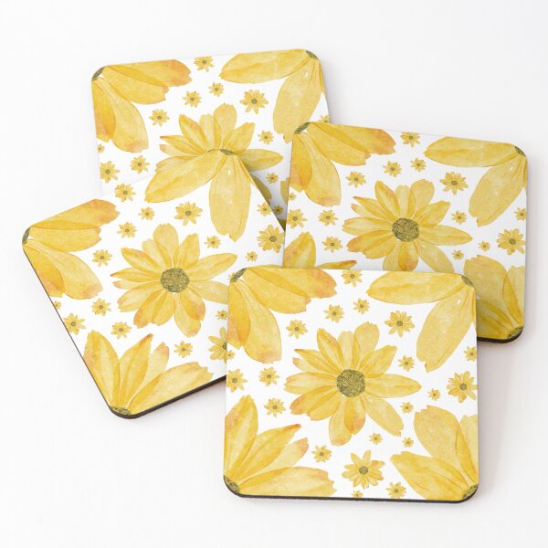 Item preview, Sunflower Watercolor Pattern designed and sold by Elizebeth Nacion.