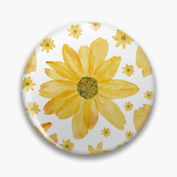 Item preview, Sunflower Watercolor Pattern designed and sold by Elizebeth Nacion.