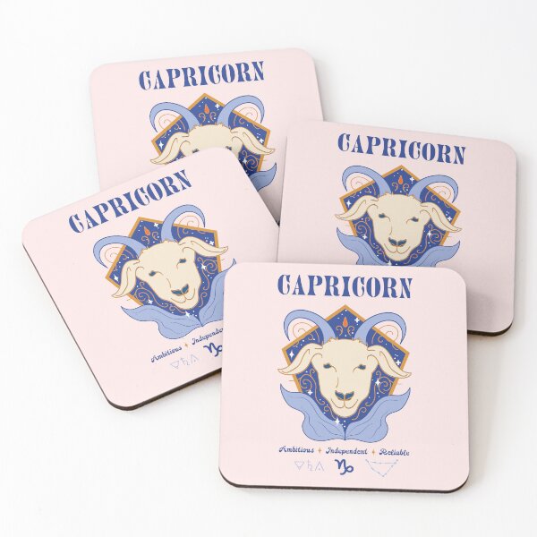 Item preview, Capricorn Sea Goat - Indigo designed and sold by VenusandMoon.
