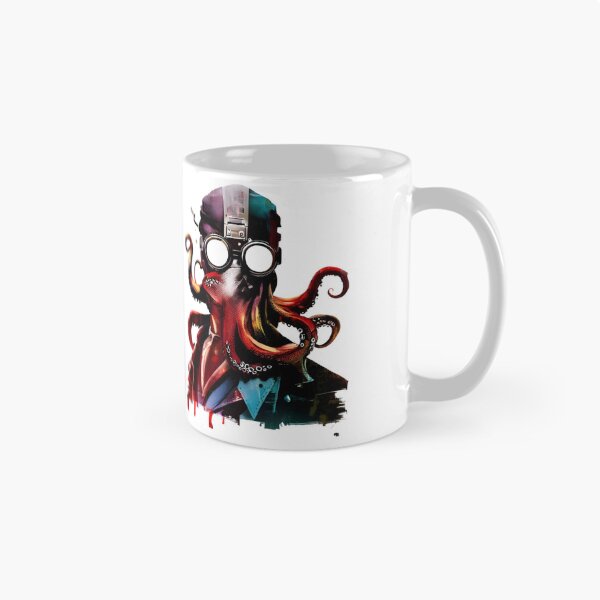 Item preview, Scientist Octopus designed and sold by DistopiaSell.