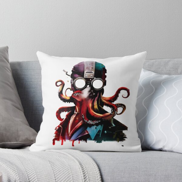 Item preview, Scientist Octopus designed and sold by DistopiaSell.
