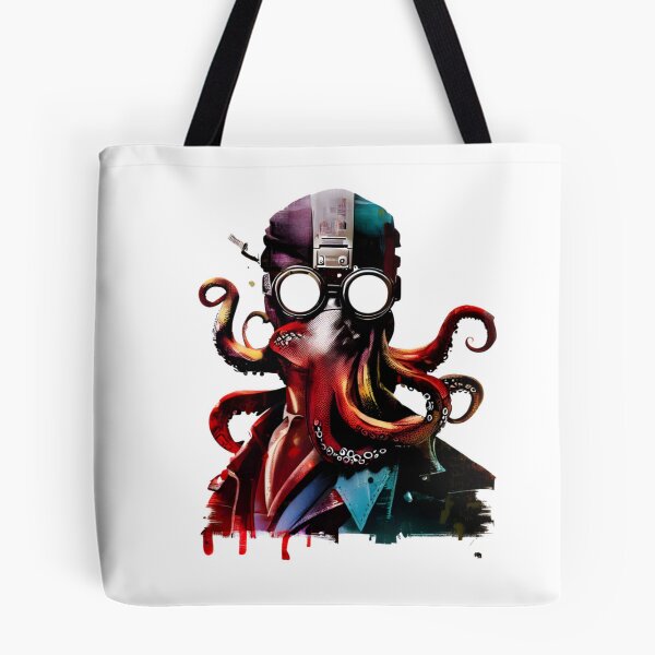 Item preview, Scientist Octopus designed and sold by DistopiaSell.