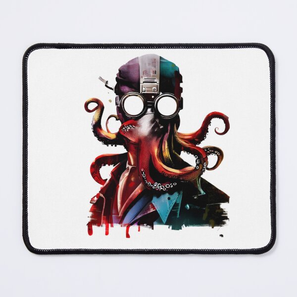 Item preview, Scientist Octopus designed and sold by DistopiaSell.