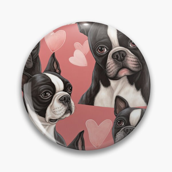 Artikelvorschau, Boston Terrier: Muttertagsabenteuer entworfen und verkauft von ClawedCreations.