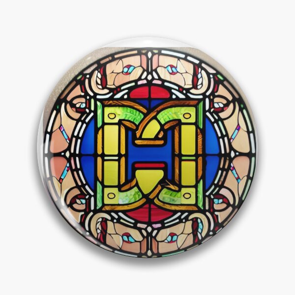 Item preview, Stained Glass Inital D  designed and sold by ScythianArts.