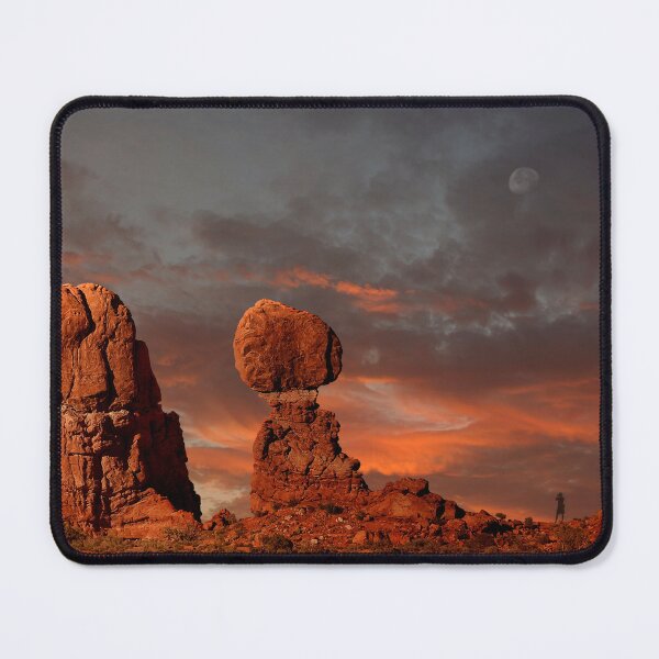 Item preview, Moonrise Over Balanced Rock designed and sold by Alex Preiss.