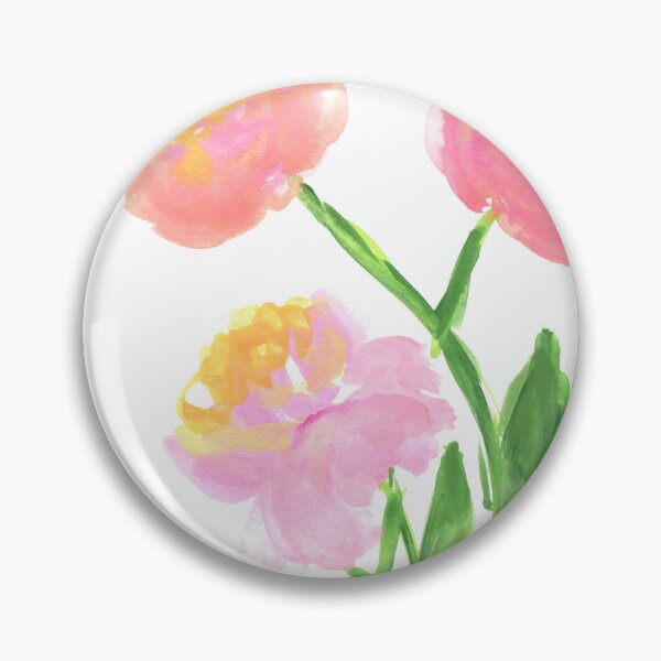 Item preview, Coral and pink fantasy flowers designed and sold by AnissaF.