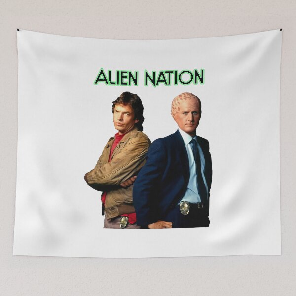 Item preview, Vintage Alien Nation Movie 1988 designed and sold by fleapatterns.