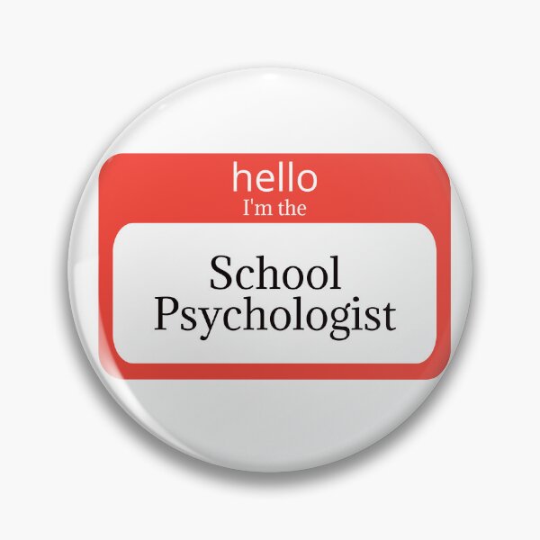 Item preview, Hello I'm The School Psychologist designed and sold by Ktlerdo Stickers.