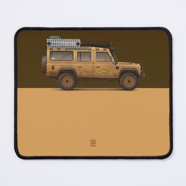 Item preview, Sandglow Defender 110 Camel Trophy - Automotive Illustration designed and sold by Jalan Jalan Sore.