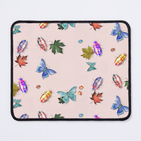 Item preview, Watercolor Insect pattern designed and sold by PixelPantry.