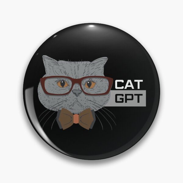 Item preview, Cat GPT Working Ai Cat, Funny Geek Cat Using Computer Design for Cat Lovers and ChatGPT Fans designed and sold by PrintOfi.