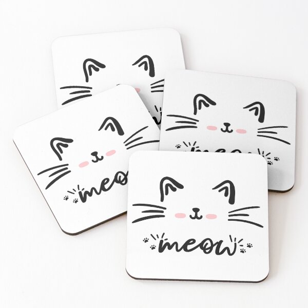 Item preview, Meow, cute kitty women cat mom Lover designed and sold by DouchraaNow.