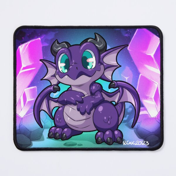 Item preview, Chibi Dragon mouse pad designed and sold by RCaseStuff.