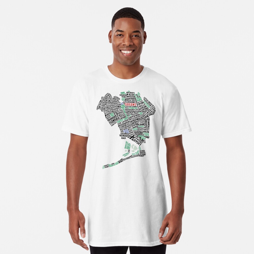 Item preview, Long T-Shirt designed and sold by icoNYC.