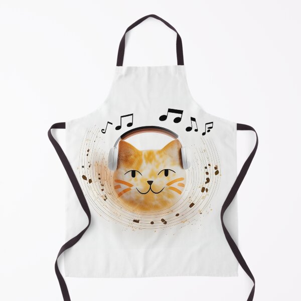 Item preview, Cat in the music designed and sold by Siamcatshop.