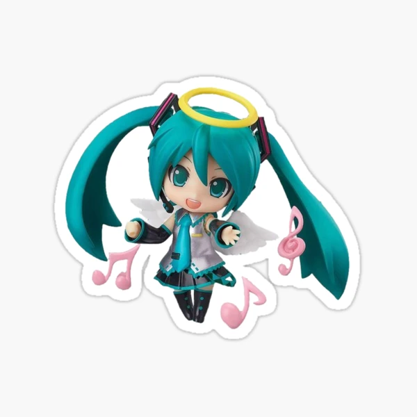 miku figure Magnet for Sale by dontkillspiders