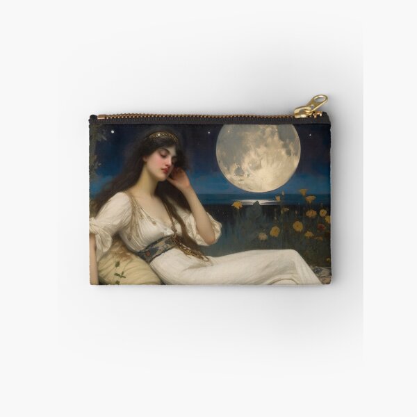 Item preview, Catherine's Repose - pre raphaelite painting designed and sold by Julia McGowan.