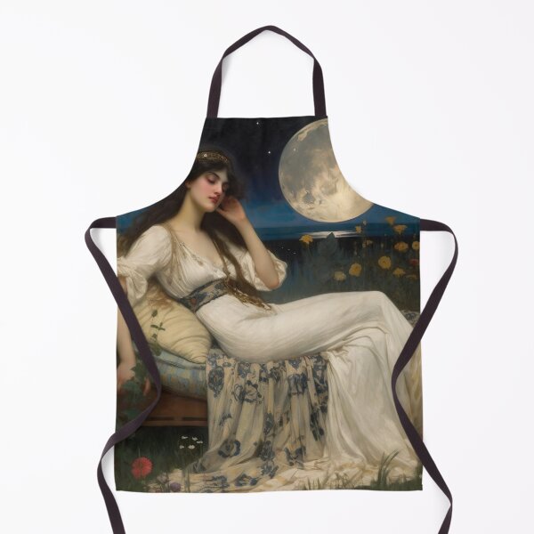 Item preview, Catherine's Repose - pre raphaelite painting designed and sold by Julia McGowan.