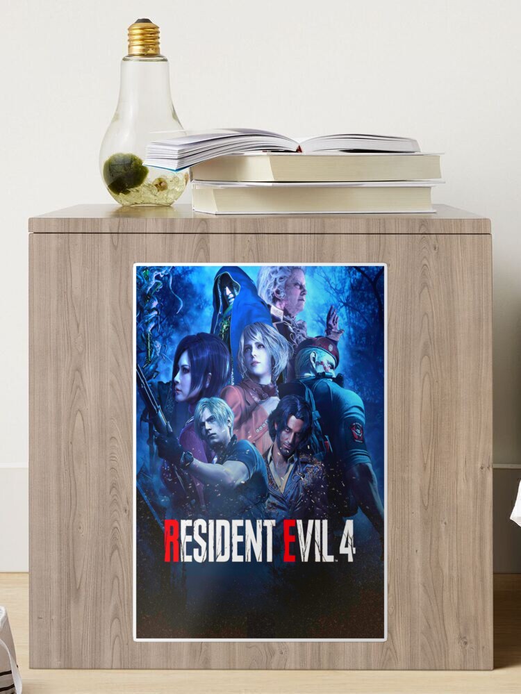 Resident Evil 4 Remake - RE4 Ashley Ada Leon Death Island - Resident Evil 4  Remake 2023 Sticker for Sale by Li7wak