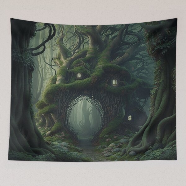 Item preview, Whimsical Forest Tree designed and sold by OccultOddities0.