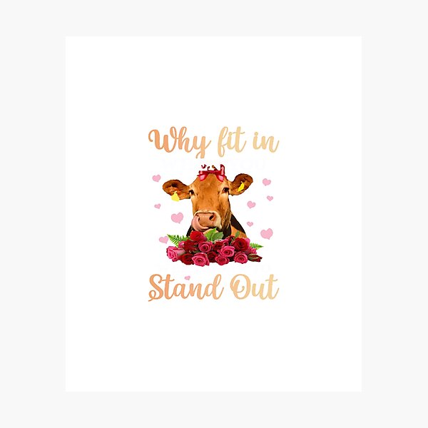 Item preview, Cow in the world full of princesses be a farm girl designed and sold by maitranshop.