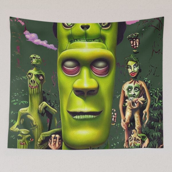 Item preview, Frankenstein Totem Pole designed and sold by DukeGroovy.