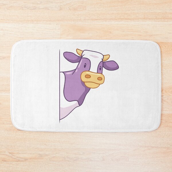 Item preview, cow peeking designed and sold by maitranshop.