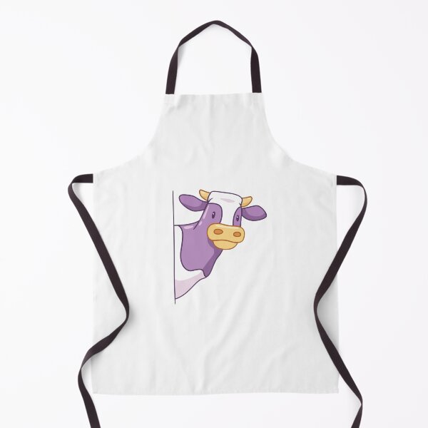 Item preview, cow peeking designed and sold by maitranshop.