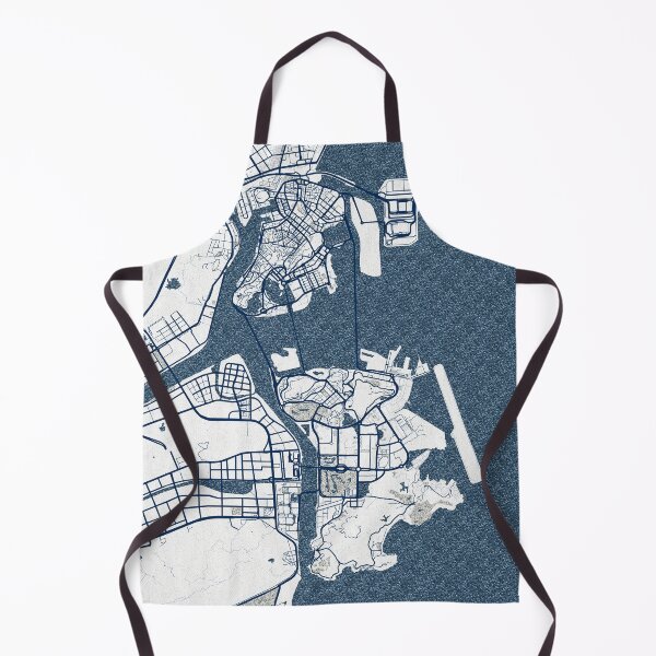 Item preview, Macau City Map of China - Coastal designed and sold by deMAP.