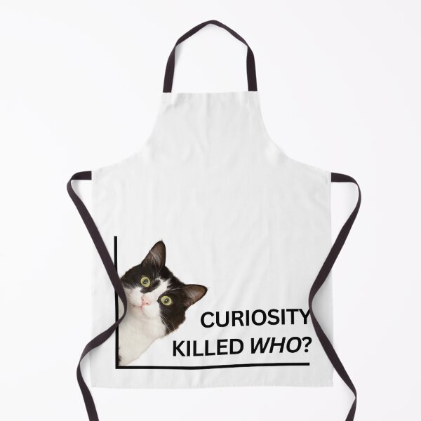 Item preview, Curiosity Killed Who? designed and sold by Eggroll the Cat.
