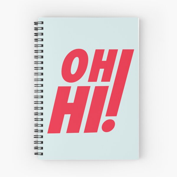 Item preview, Oh, Hi! on Blue designed and sold by artsylyons.
