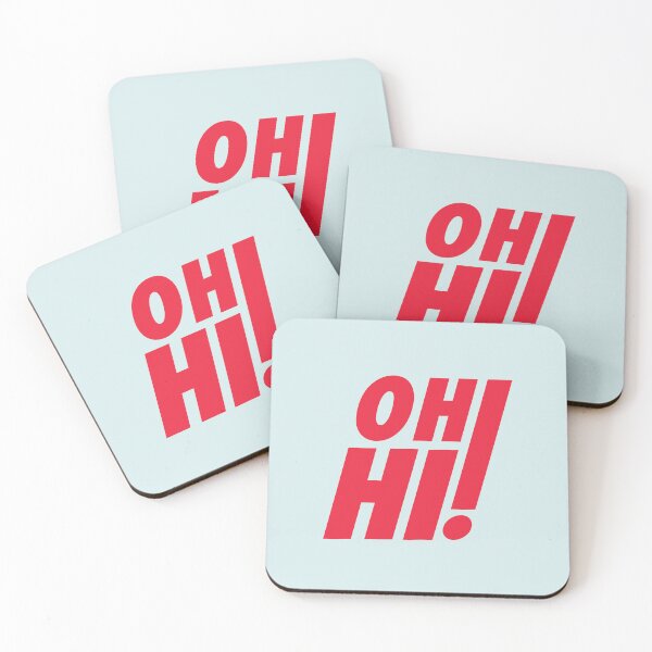 Item preview, Oh, Hi! on Blue designed and sold by artsylyons.