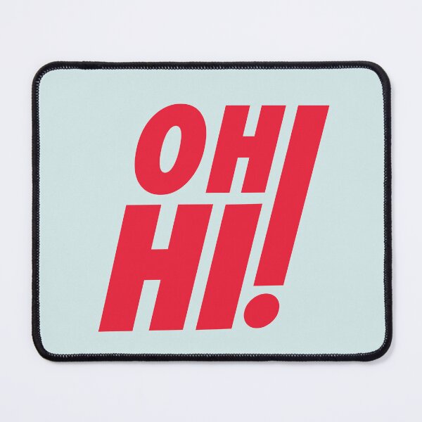 Item preview, Oh, Hi! on Blue designed and sold by artsylyons.